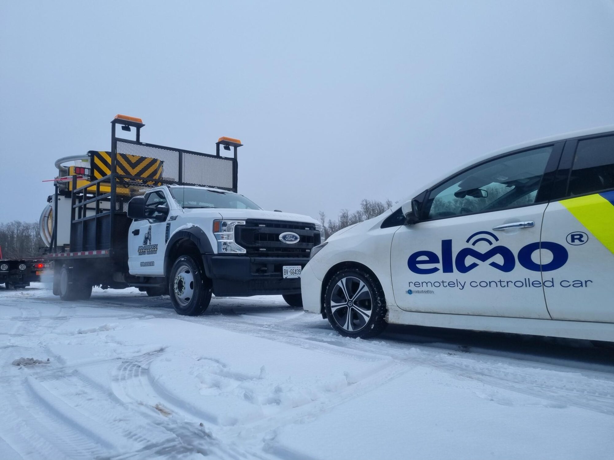 RSG International crash truck arrived from Canada to Elmo's Elmo